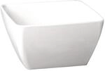 APS 83410 Schale PURE, 12,5 x 12,5 cm, H&ouml;he 6,5 cm, Melamin, wei&szlig;