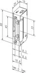 T&uuml;r&ouml;ffner 128E FaFix 6-12V AC/DC ohne Schlie&szlig;blech