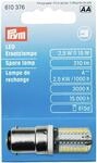 PRYM LED Ersatzlampe f&uuml;r N&auml;hmaschine Bajonett Metall / Transparent, 51 x 15 mm