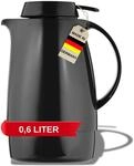 Helios Servitherm Thermoskanne Schwarz 0,6L &ndash; 6h Hei&szlig; - H&auml;lt Getr&auml;nke hei&szlig; &
