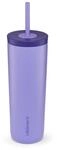 LifeStraw Go Series Tumbler 18oz Stainless Steel Thistle Purple