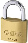 ABUS Vorh&auml;ngeschloss 45/30 aus Messing - 4er Set - mit...