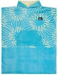 Quiksilver Poncho Wickelhandtuch mit Kapuze f&uuml;r Herren, Blau