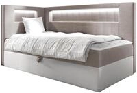 Mirjan24 Boxspringbett Junior Gladino III mit Bettkasten und LED-Beleuchtung