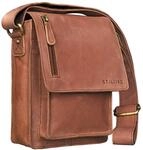 STILORD Herren-Umh&auml;ngetasche braun - Kleine Vintage Schultertasche - 8,4 Zoll