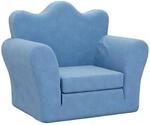 vidaXL Schlafsofa f&uuml;r Kinder, 2-in-1 Kindersofa mit Schlaffunktion,...
