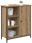 vidaXL Sideboard Artisan-Eiche 70 x 30 x 80 cm Holzwerkstoff