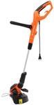 Yard Force Elektro-Rasentrimmer ET U25, 350 W Motorleistung, 25 cm...
