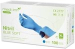 Medi-Inn Nitril blue soft Einweghandschuhe Gr&ouml;&szlig;e XL | 100 St&uuml;ck | Nitril