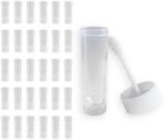Medi-Inn+ Stuhlprobenbeh&auml;lter 25 ml, 50 St&uuml;ck - transparent, Entnahmel&ouml;ffel...
