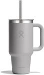 Hydro Flask - Travel Tumbler 710 ml (24 oz) | Transparenter Press-In Strohhalmdeckel