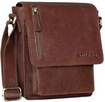 STILORD Herren-Umh&auml;ngetasche braun - Kleine Vintage Schultertasche - 8,4 Zoll