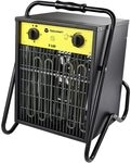 TOOLCRAFT TO-8578338 Bauheizer 9000 W Schwarz/Gelb