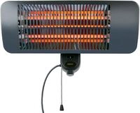 alpina Infrarotheizung H&auml;ngend Heizstrahler Terrasse 2000W 3 Heizstufen -
