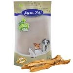 Lyra Pet&reg; 10 Rinderkopfhautstangen 50 cm Kaustangen Kausnack vom Rind Leckerli