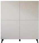 Mirjan24 Highboard Parsea 120 mit 4 T&uuml;ren, Komodenschrank viel Stauraum f&uuml;r