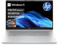 HP OmniBook 3 Laptop (17,3" FHD Display, AMD Ryzen 5, 16GB RAM, 512GB, Win11, QWERTZ)