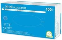 Medi-Inn+ Nitril blue extra Einmalhandschuhe puderfrei (Gr&ouml;&szlig;e: L, 100 St&uuml;ck)