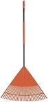 BLACK+DECKER Gartenrechen BXGTTO7003 - 178 x 60 x 3 cm - Rasenrechen mit komfortablem