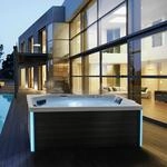 Tronitechnik&reg; Outdoor Whirlpool Spa GALERA au&szlig;en Badewanne wei&szlig; 190cm x...