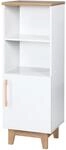 roba Standregal 'Finn', wei&szlig;, Holzregal f&uuml;r Baby-/Kinderzimmer, Soft Close-Technik,