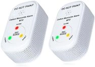 NEMAXX&reg; M10 Mini CO-Warnmelder 2er Set - Kohlenmonoxidmelder f&uuml;r Innenr&auml;ume...