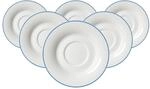 Ritzenhoff & Breker Ostfriese Teeuntertassen 6er Set, &Oslash; 12.5 cm, Unterteller...