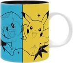 ABYSTYLE Pokemon Tasse Starters Scharlachrot und Violett