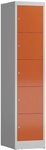 L&uuml;llmann XL Schlie&szlig;fachschrank F&auml;cherschrank 5 F&auml;cher, 1800 x 400 x 500 mm...