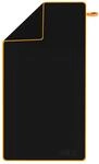Handtuch von mikrofaser NILS Lager NCR12 schwarz/orange