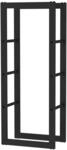 Toboli Kaminholzregal au&szlig;en und innen, bis 100 kg Traglast, 100 x 25 x 40 cm,