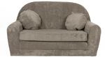 FORTISLINE Kindersofa XXL ausklappbar 96x57x48 cm - Kindercouch aus Cord mit