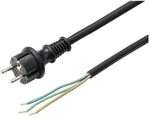 Sygonix SY-6029114 Strom Anschlusskabel Schwarz 10.00 m