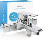 B&auml;chlein Universal Badewannenarmatur Orlias in Chrom &ndash; Wannenbatterie...