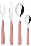 Guzzini - POP Besteckset mit 24 St&uuml;ck - Puderrosa - 127500215