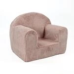 FORTISLINE Kindersessel Mini aus Cord 40x33x39 cm - Kinderzimmer Sessel mit