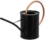 Esschert Design Elegante Gie&szlig;kanne in Schwarz/Kupfer-Praktisch und Stilvoll...