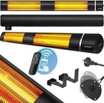 MONZANA&reg; Infrarot Heizstrahler Goldr&ouml;hre 3000W App Steuerung 3 Stufen...