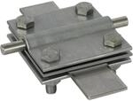 Dehn 319229 Kreuzschl&uuml;ssel Union Platte 7 &ndash; 10/30 &ndash; 40 mm NIRO V4 A