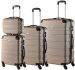 MONZANA&reg; Kofferset Essential Hartschalen Koffer M-L-XL Gel-Griffe 4 Rollen