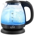 T24 LED Glas Wasserkocher 1,7 Liter mit LED-Beleuchtung, Trockenlaufschutz, BPA...