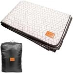 Skandika Zeltteppich Lindal 200 x 300 cm | Outdoor Teppich mit Softtouch-Fleece,