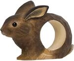 Wildlife Garden WG4564 Serviettenring Kaninchen - Handgeschnitzter...
