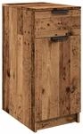 vidaXL B&uuml;roschrank Altholz-Optik 33x50x75 cm Holzwerkstoff, Ablageschrank,