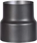 FIREFIX R150/&Uuml;2 Reduzierung 150 auf 130 f&uuml;r 2 mm starke Rauchrohre, schwarz