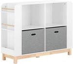 SoBuy KMB85-W Kinderregal B&uuml;cherregal Kinderzimmer Regal Aufbewahrungsregal...