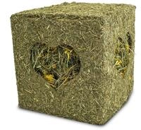JR FARM Heu-W&uuml;rfel gro&szlig; mit Bl&uuml;ten 450 g