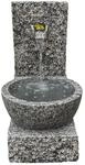 Dehner Gartenbrunnen Peel, frostbest&auml;ndig, Brunnen f&uuml;r Au&szlig;en, mit LED...