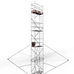 ALTEC Rollfix 2.0 800 | 8m Arbeitsh&ouml;he | hvst. Fu&szlig;platten | Dreieckausleger |...