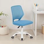 IDIMEX Schreibtischstuhl Jade h&ouml;henverstellbar, Blau &ndash; ergonomischer...